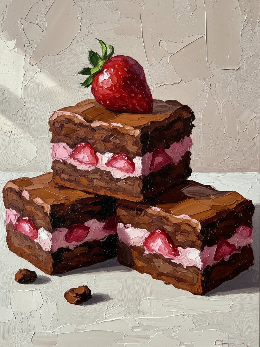 Strawberry Brownie