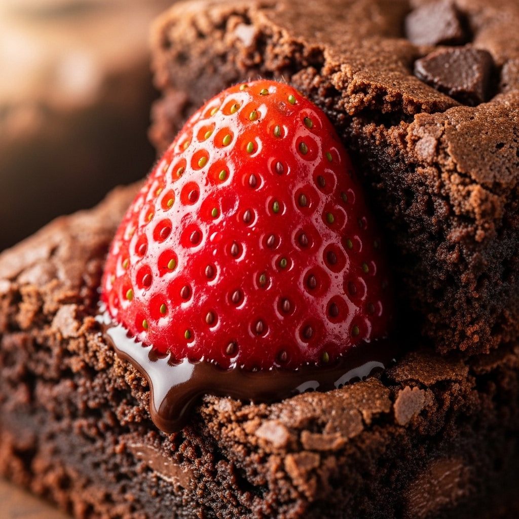 Strawberry Brownie