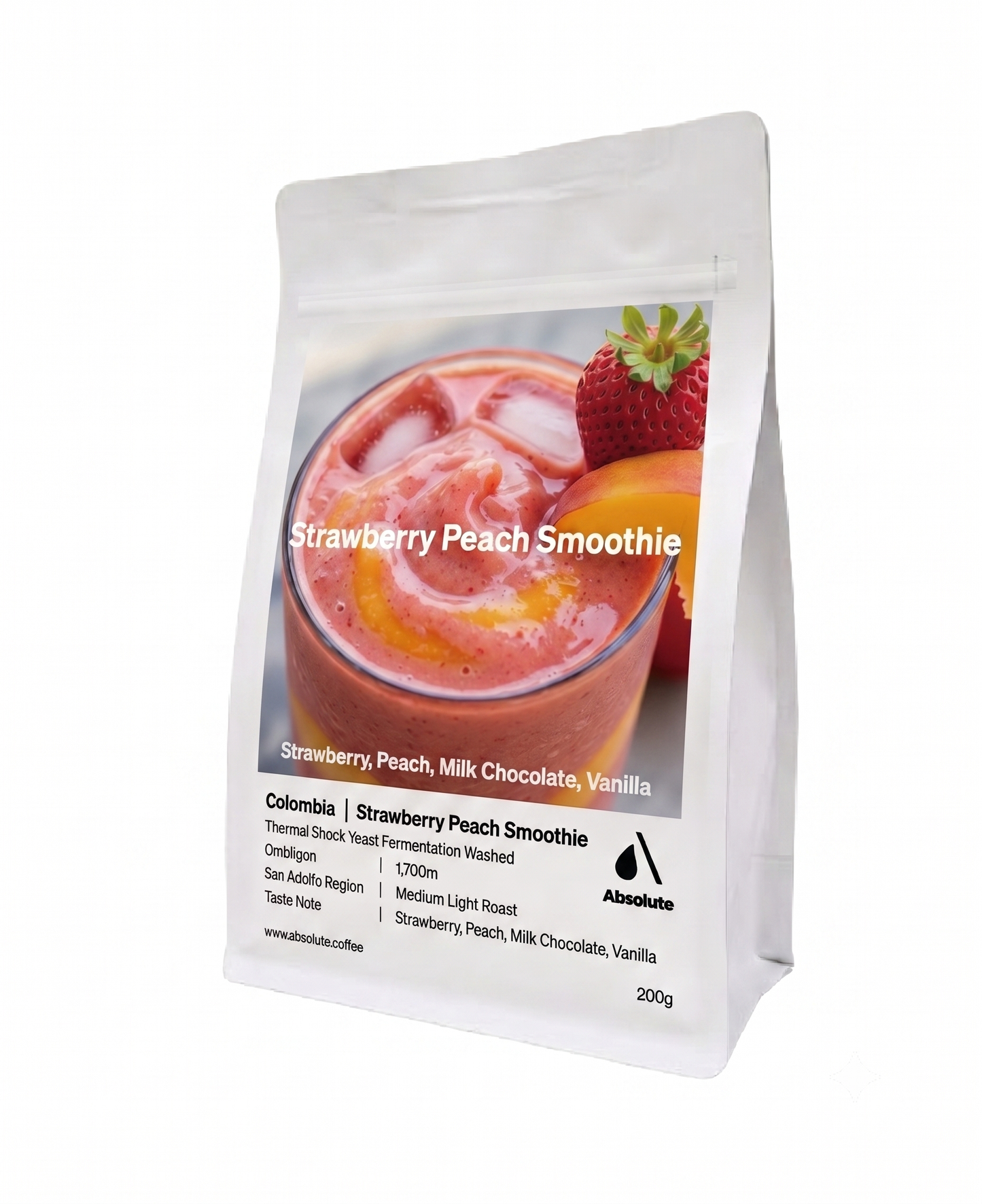 Strawberry Peach Smoothie