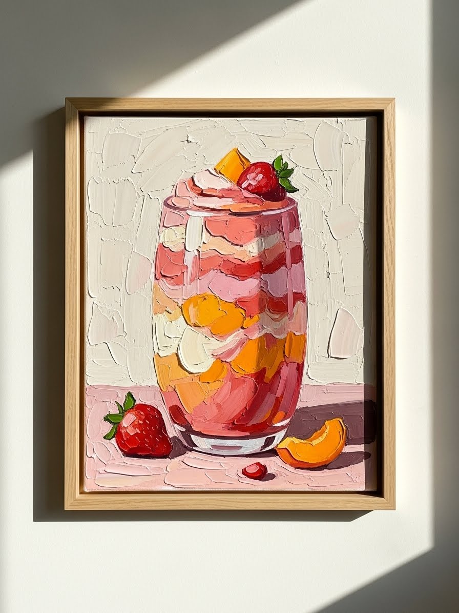 Strawberry Peach Smoothie